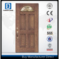 fibreglass panel door with glass door handles